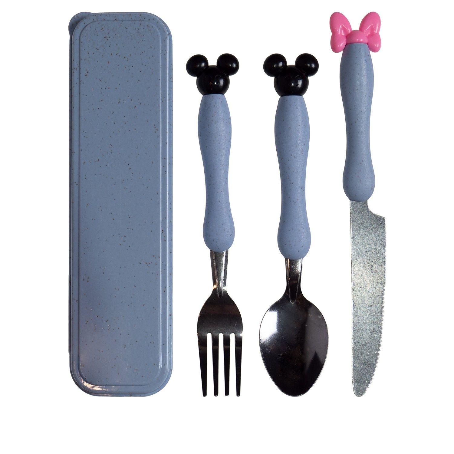 Set Cubiertos 8 Azul Topsoc-0