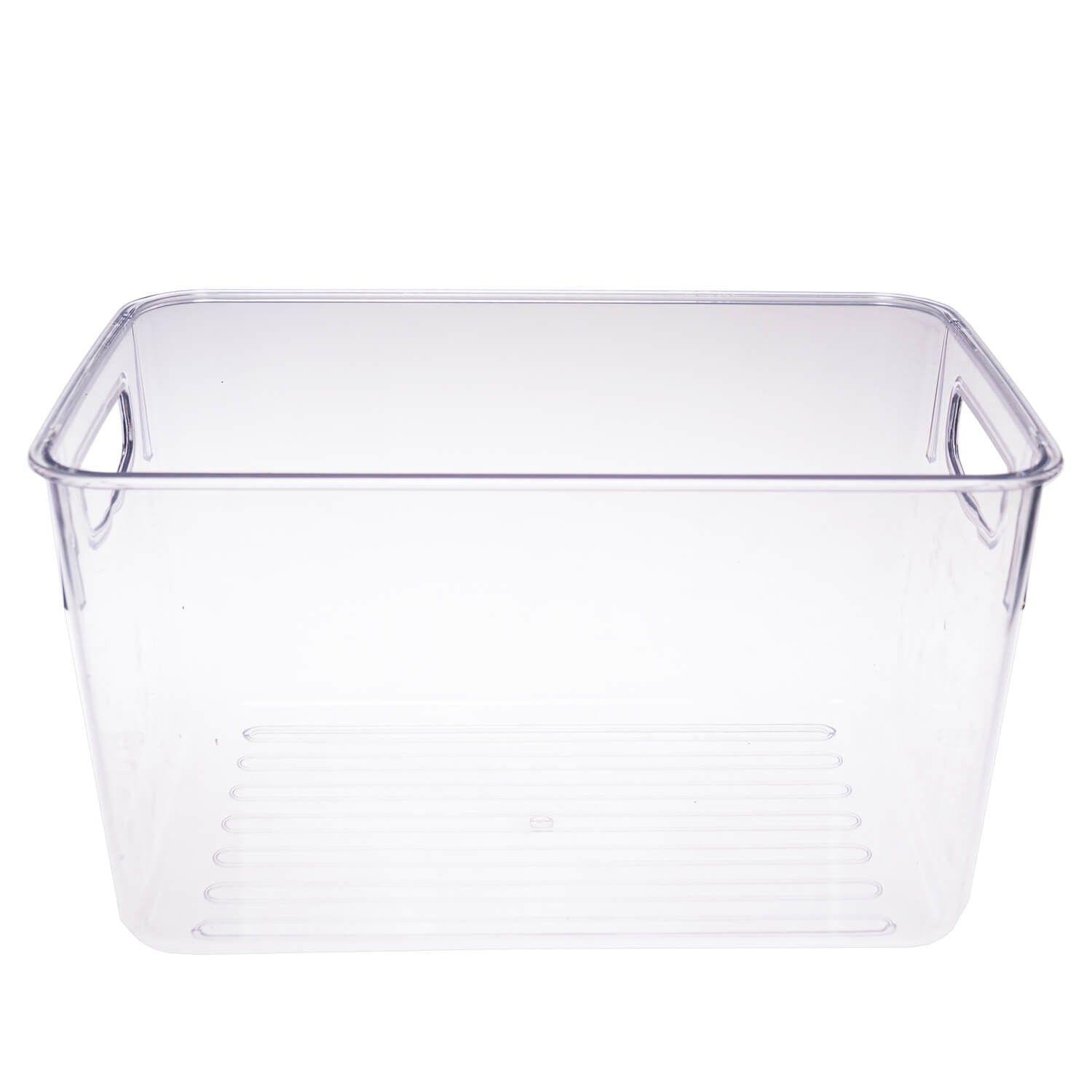 Caja de Almacenamiento Transparente con Asas M Topsoc-0