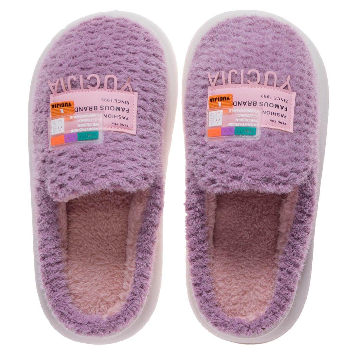 Pantufla Pilar Mujer Lila Topsoc-1