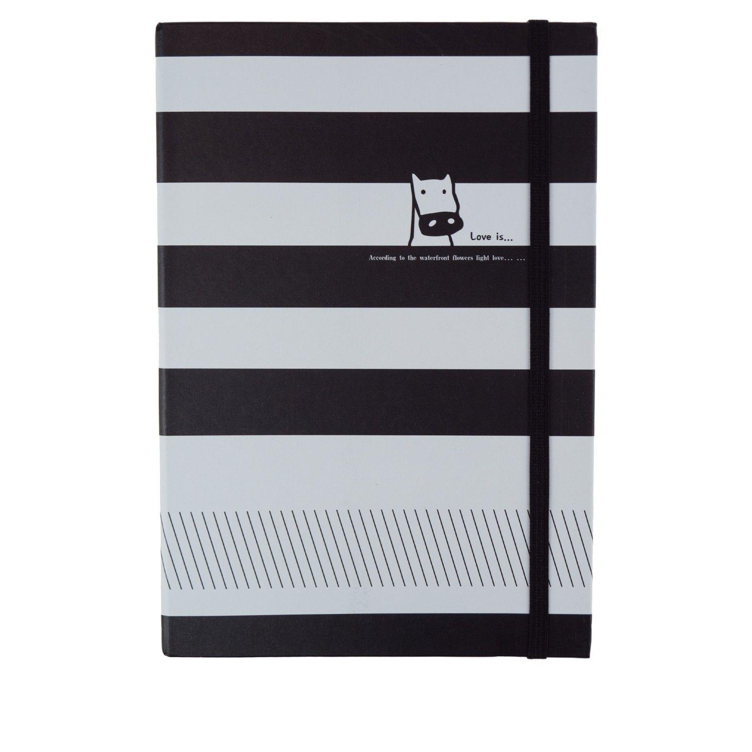 Libreta Blanco y Negro Caballo Topsoc-0
