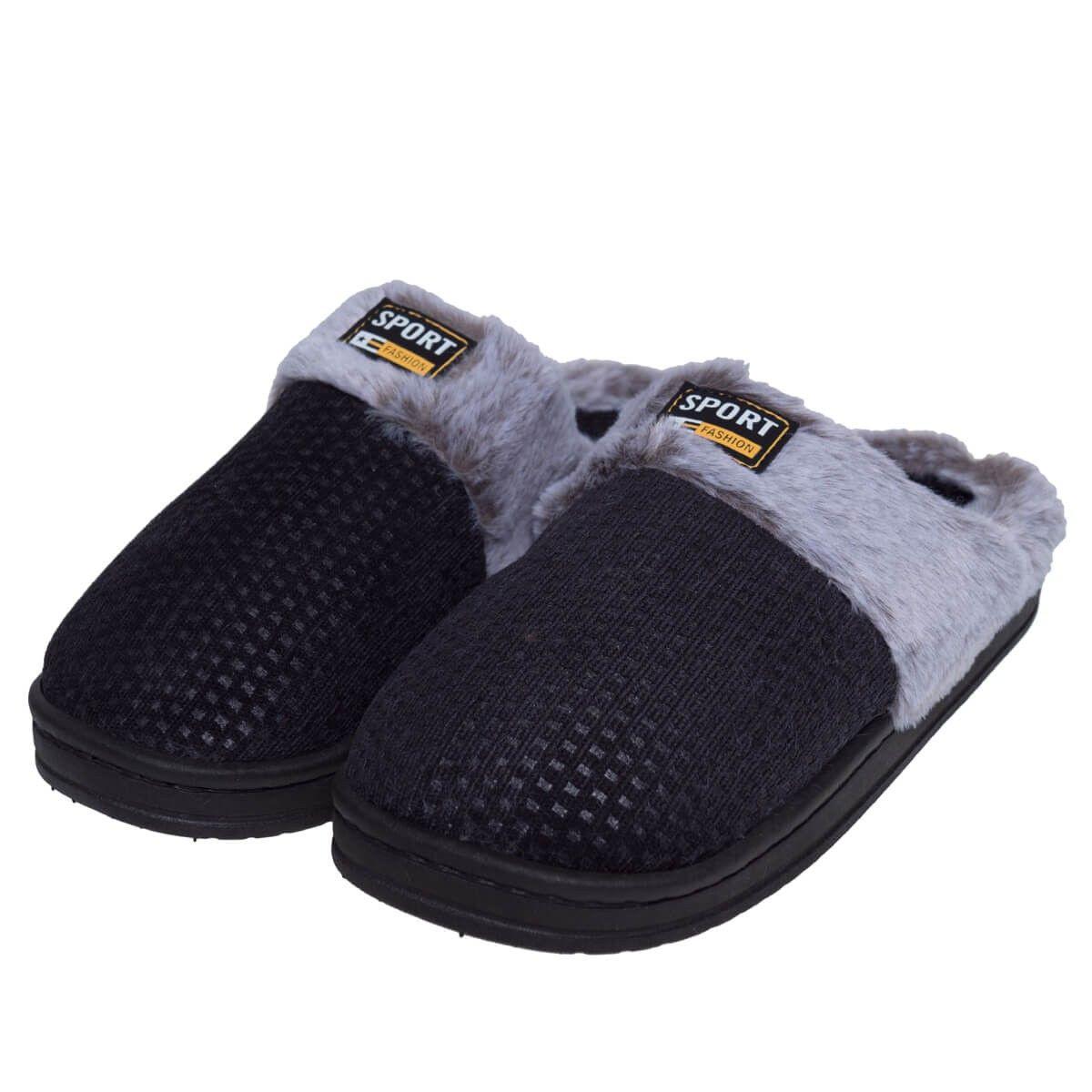 Pantufla Daniel Hombre Negro Topsoc-0