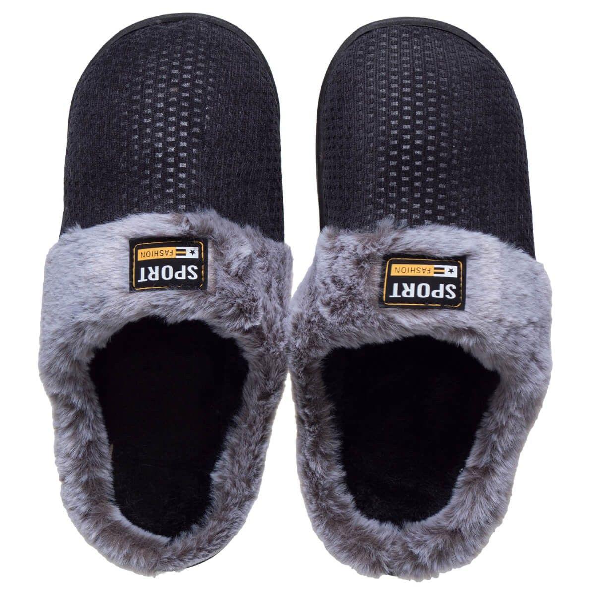 Pantufla Daniel Hombre Negro Topsoc-1