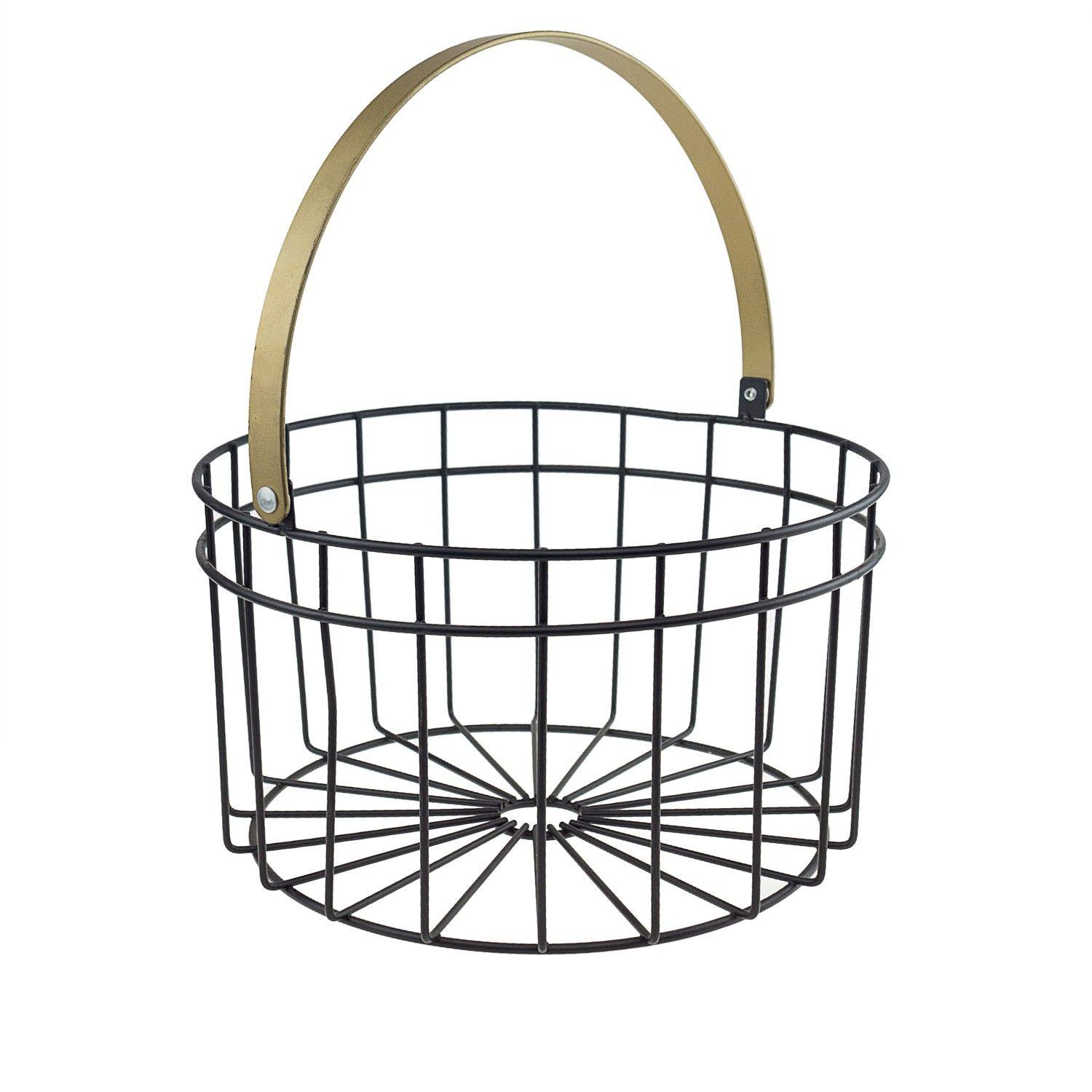 Canasto Multiuso L Negro Topsoc-0