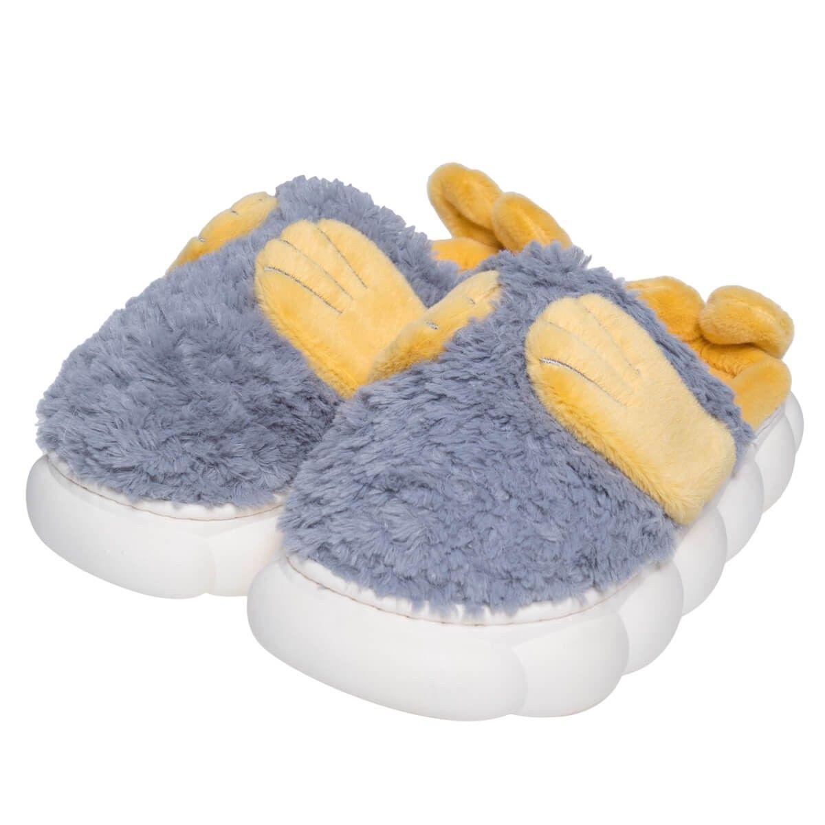 Pantufla Foquita Mujer Gris Topsoc-0