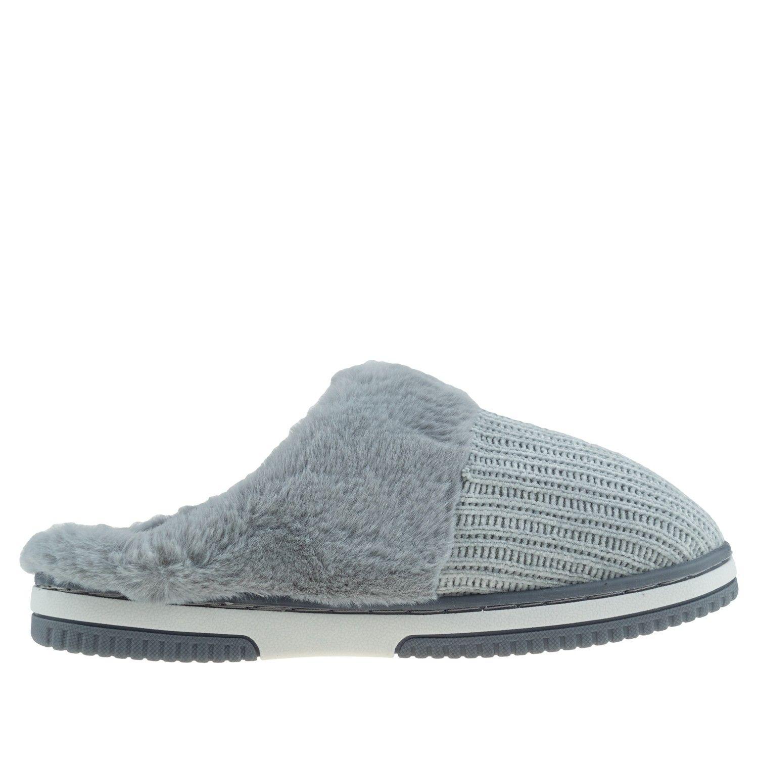 Pantufla Phillis Gris Mujer Topsoc-0