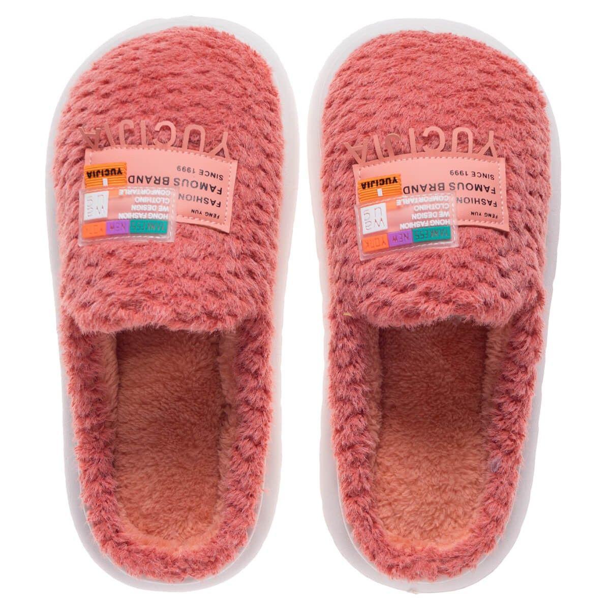 Pantufla Pilar Mujer Palo Rosa Topsoc-1