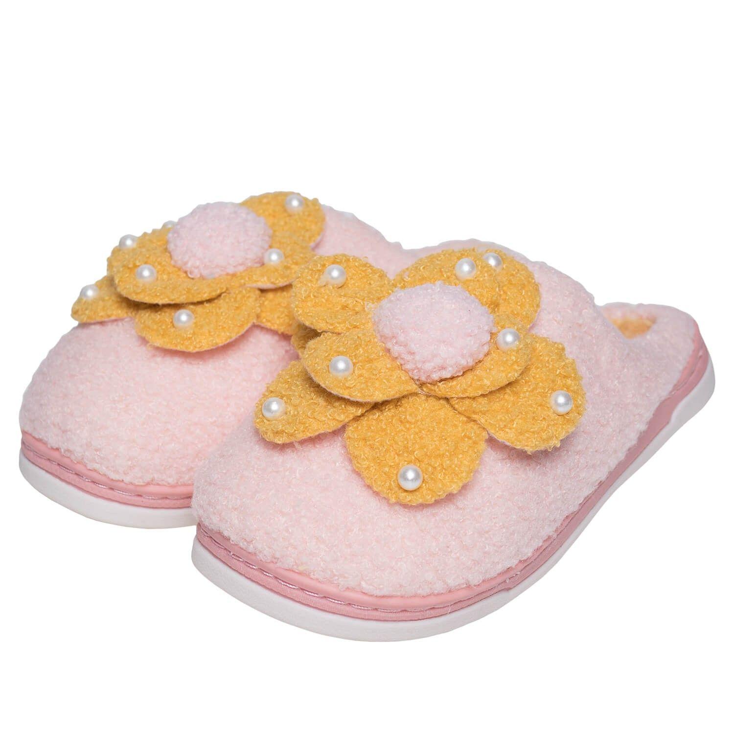 Pantufla Dahlia Mujer Rosa Topsoc-0