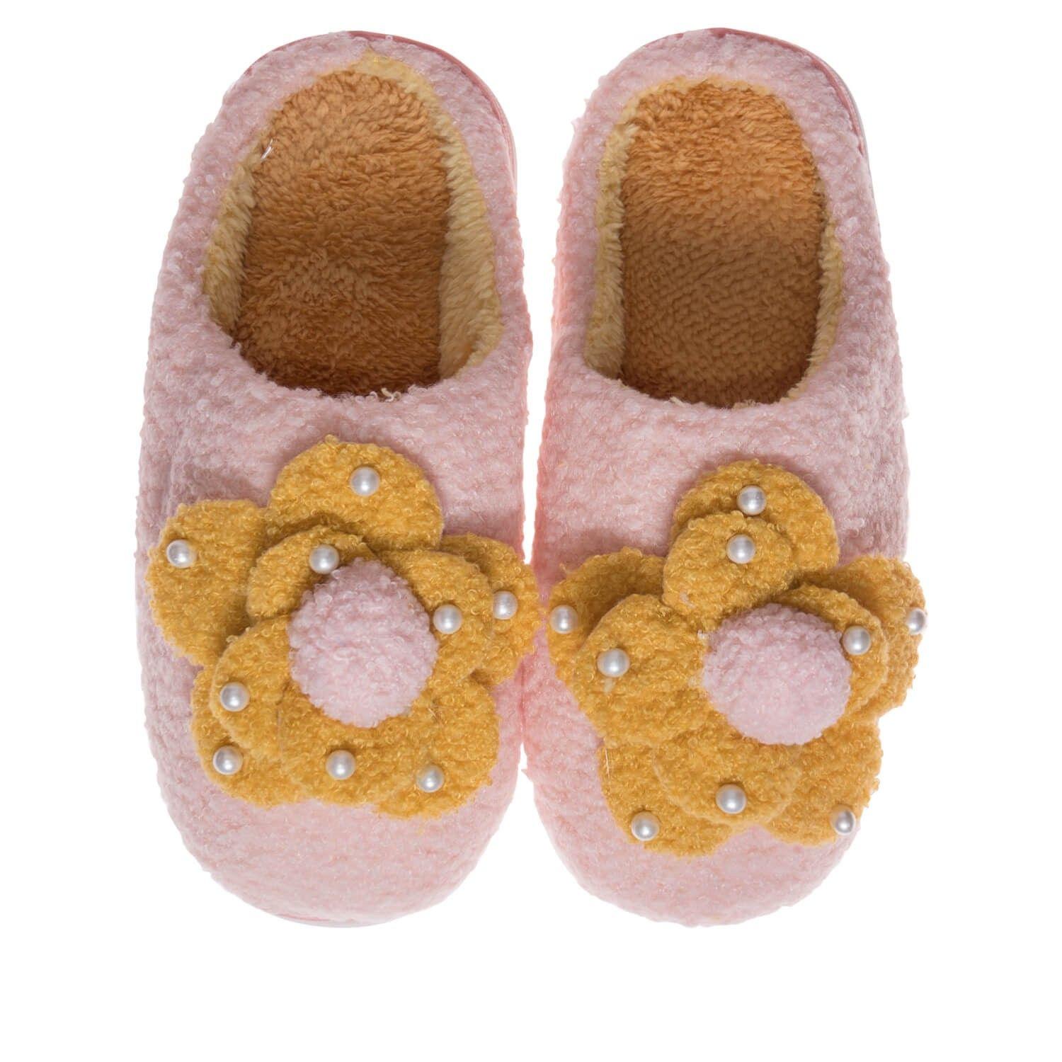 Pantufla Dahlia Mujer Rosa Topsoc-1