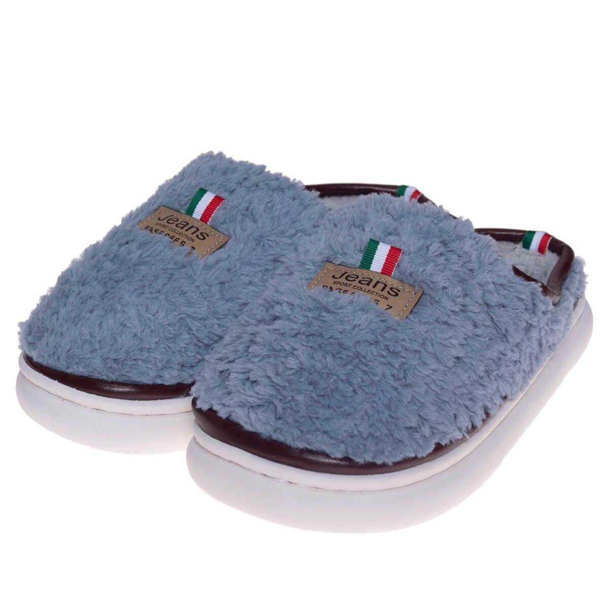 Pantufla Jean Mujer Azul Topsoc-0