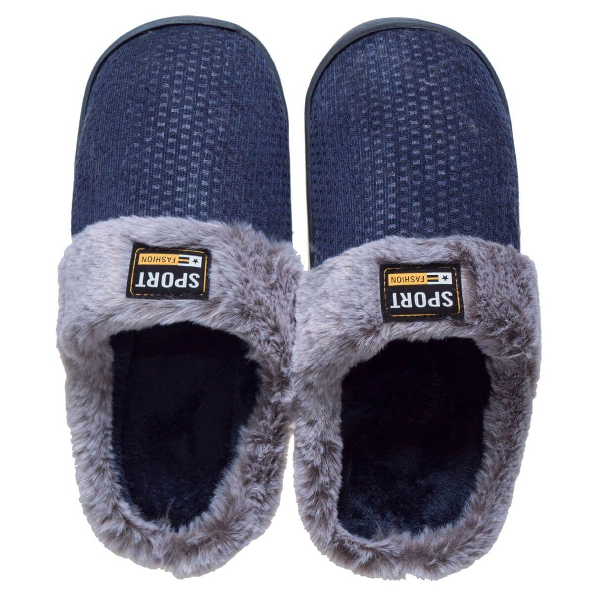 Pantufla Daniel Hombre Azul Topsoc-1