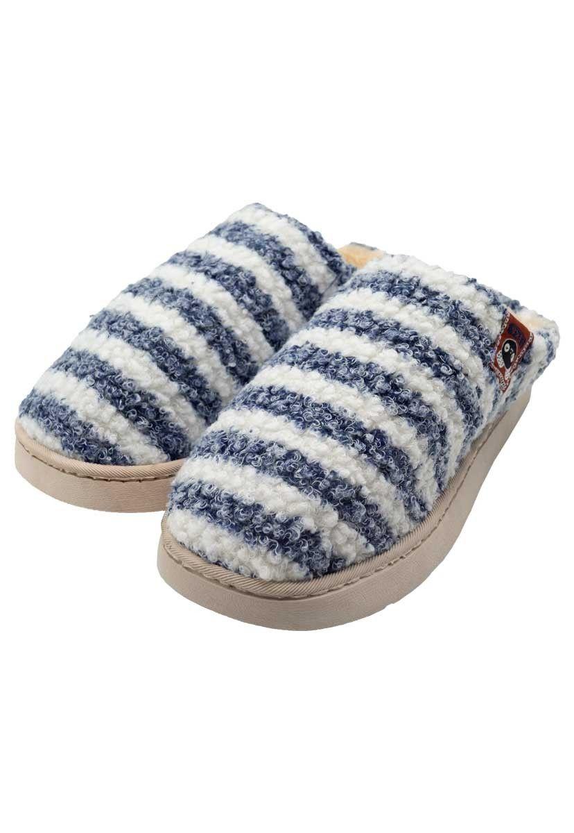 Pantufla Hombre Corderito Azul Topsoc-0