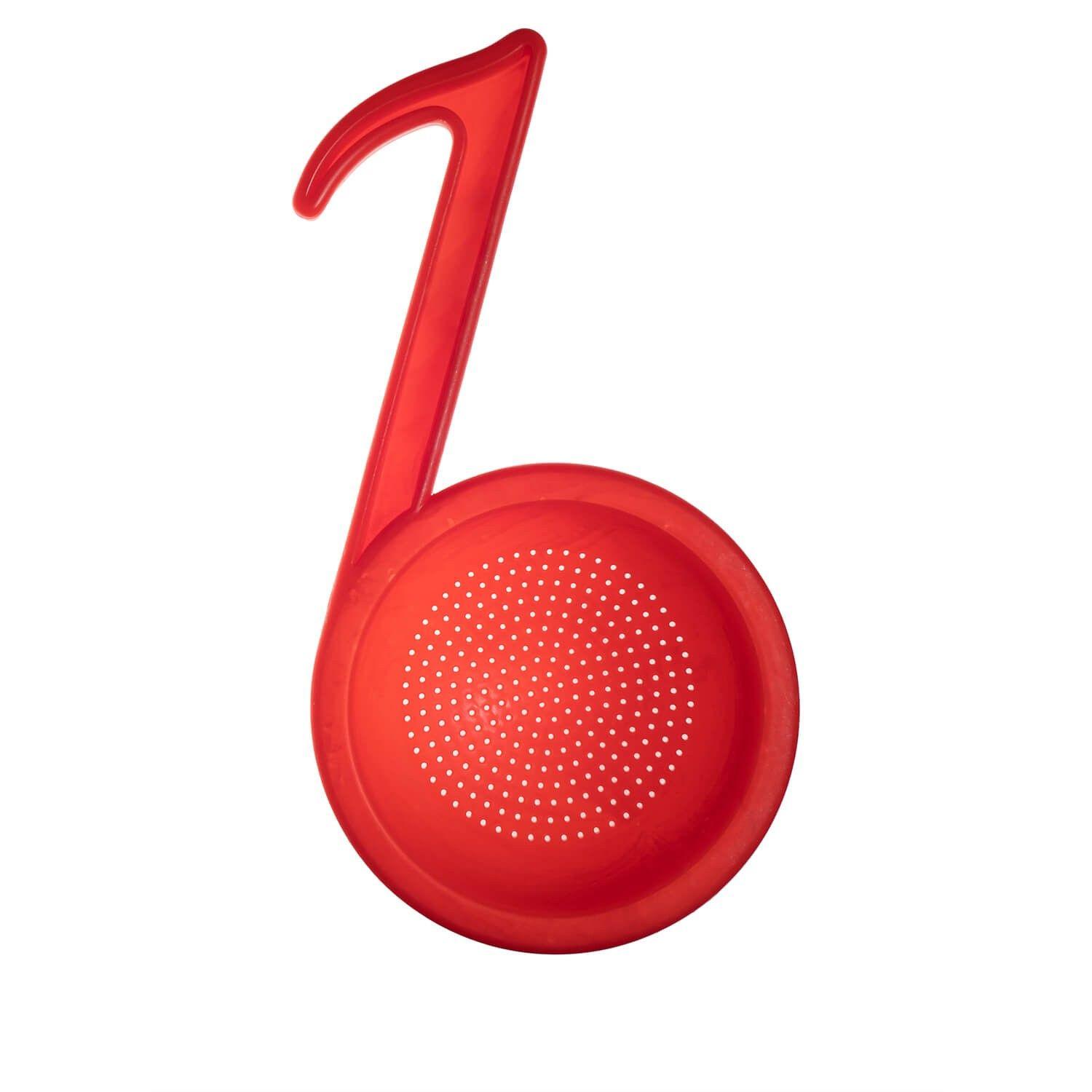Colador Forma Musical DR Drain Rojo Topsoc-0
