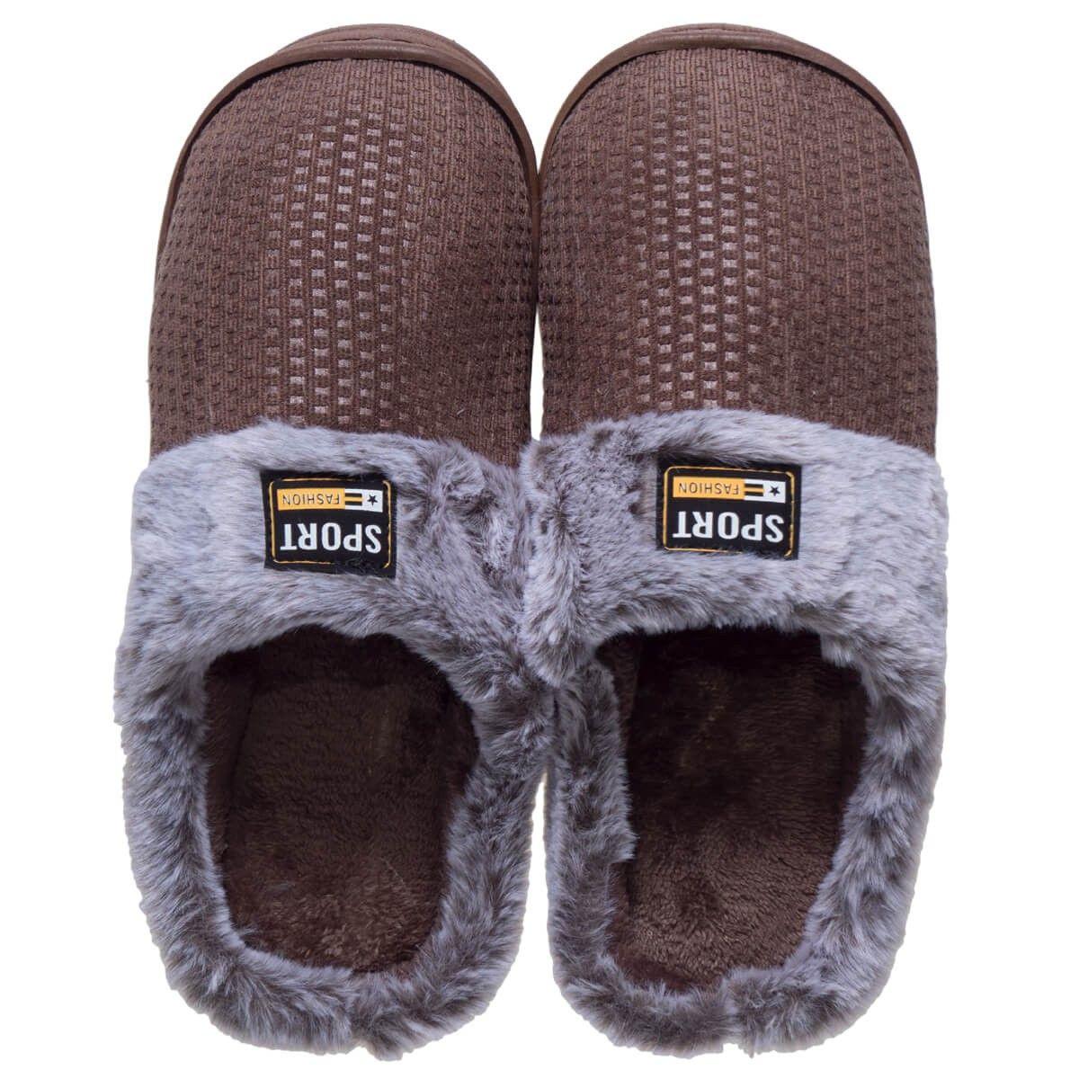 Pantufla Daniel Hombre Cafe Topsoc-1