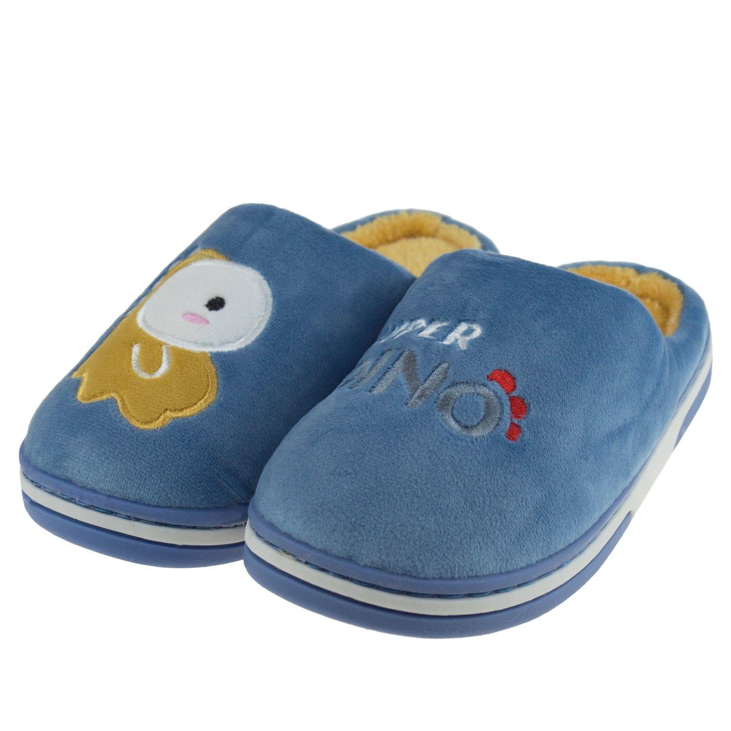 Pantufla Infantil Triasi Azul Topsoc-0