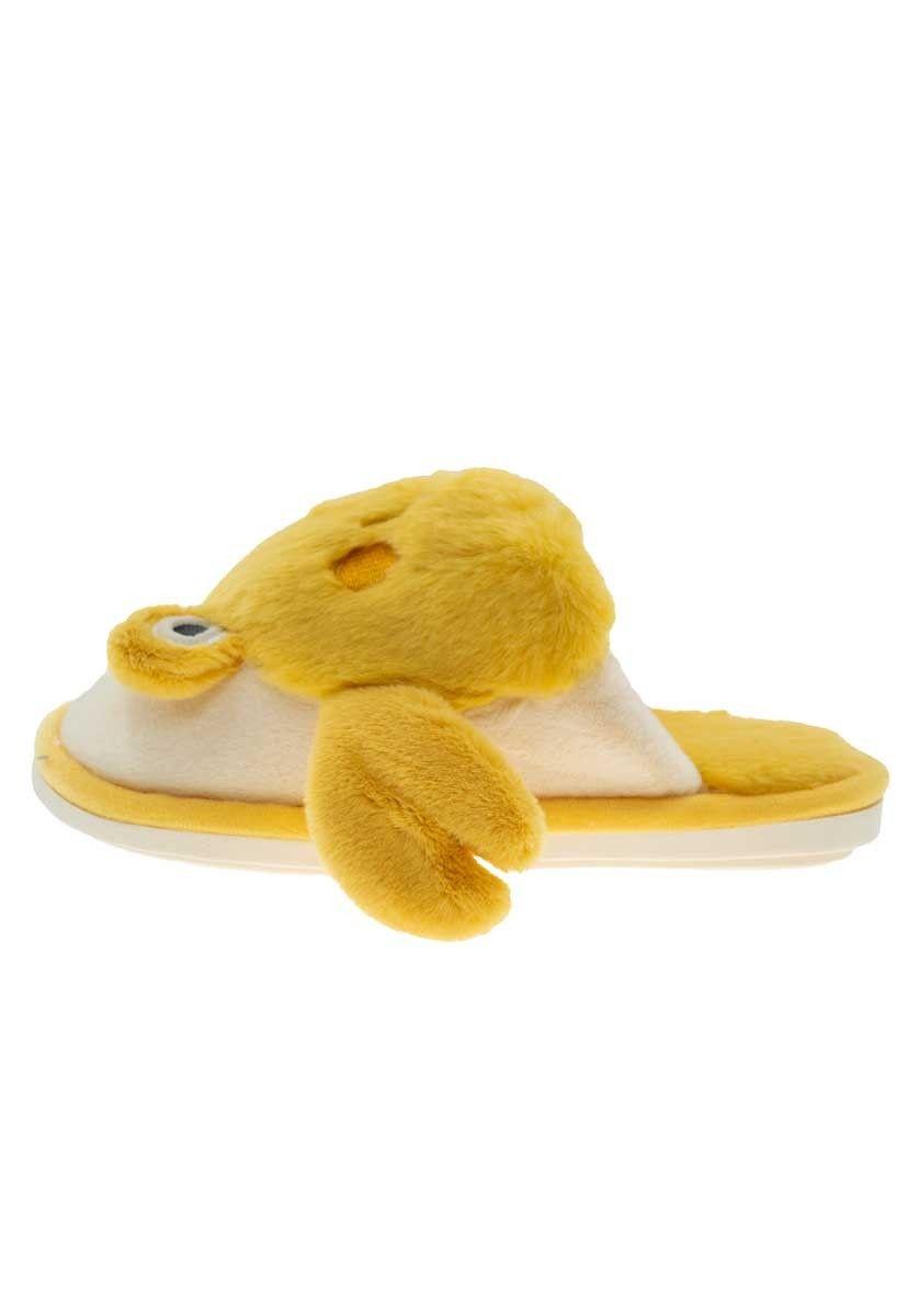 Pantufla Mujer Cangrejin Amarillo Topsoc-1