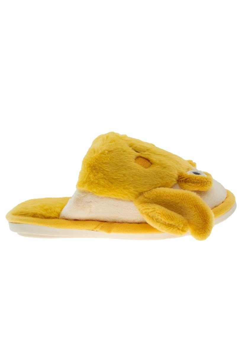 Pantufla Mujer Cangrejin Amarillo Topsoc-2