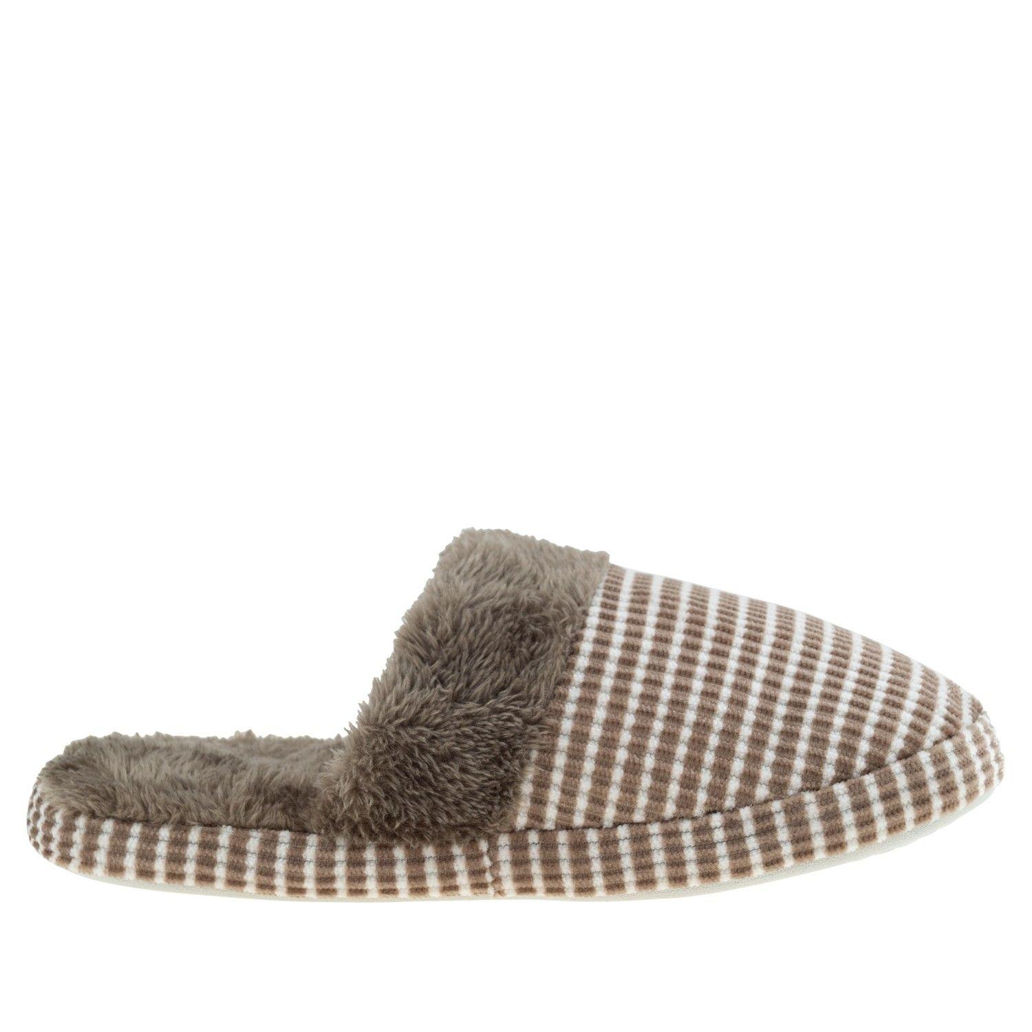 Pantufla Badu Marron Hombre Topsoc-1