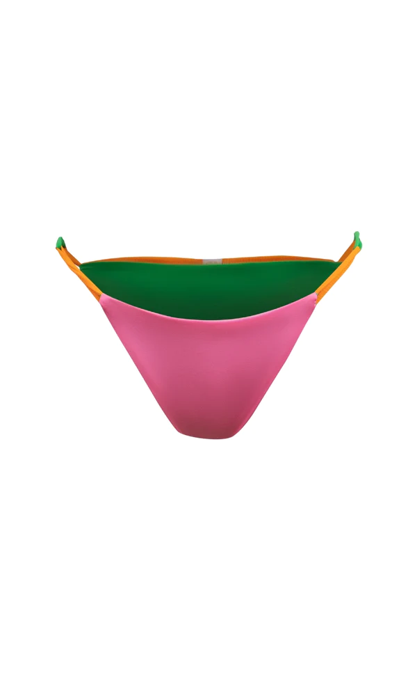 Bikini Reversible Mujer Naranjo Fiory -4
