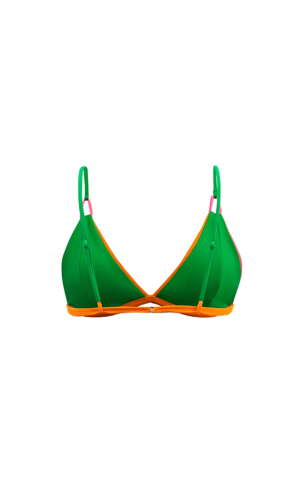 Bikini Reversible Mujer Naranjo Fiory -5