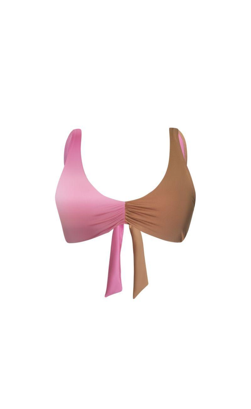 Bikini Reversible Mujer Rosado Fiory -2