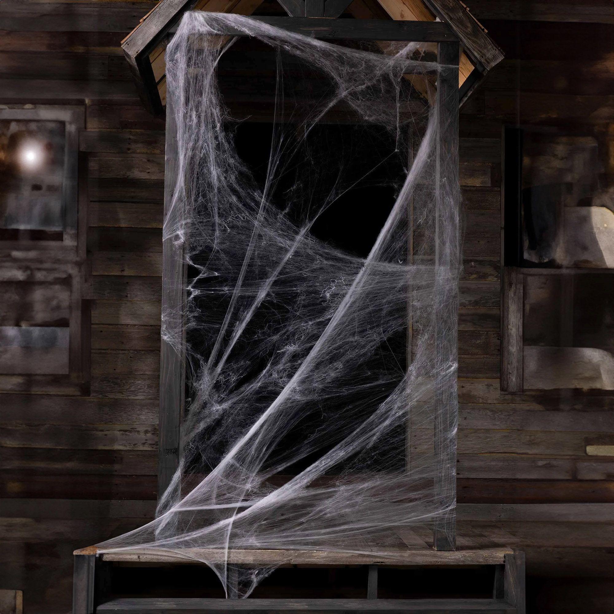 Tela de Araña Blanca 80 gr. Halloween Frank & Mortis-2