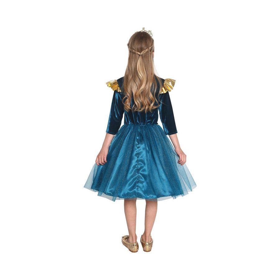 Disfraz Princesa Azul Real-2