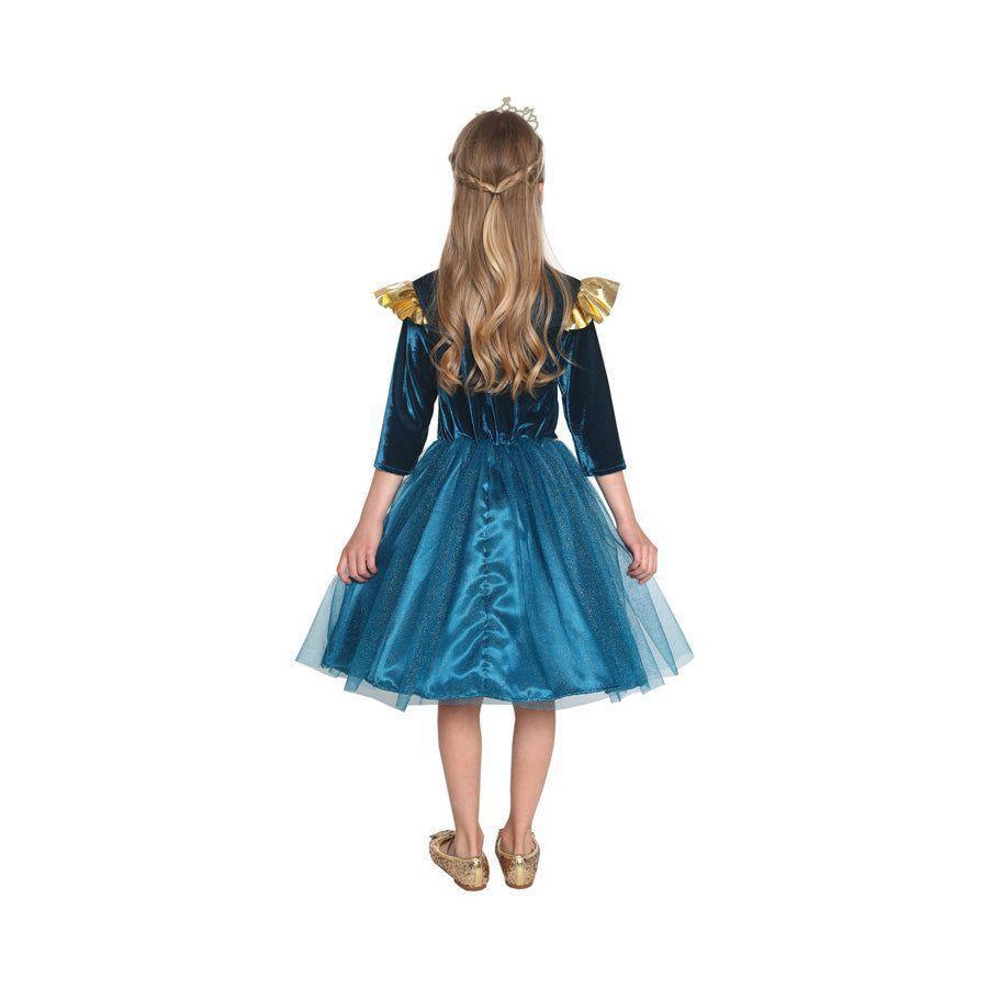 Disfraz Princesa Azul Real-2