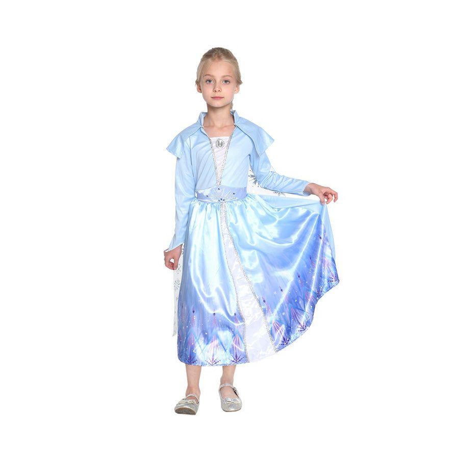 Disfraz Princesa de Hielo Azul-2