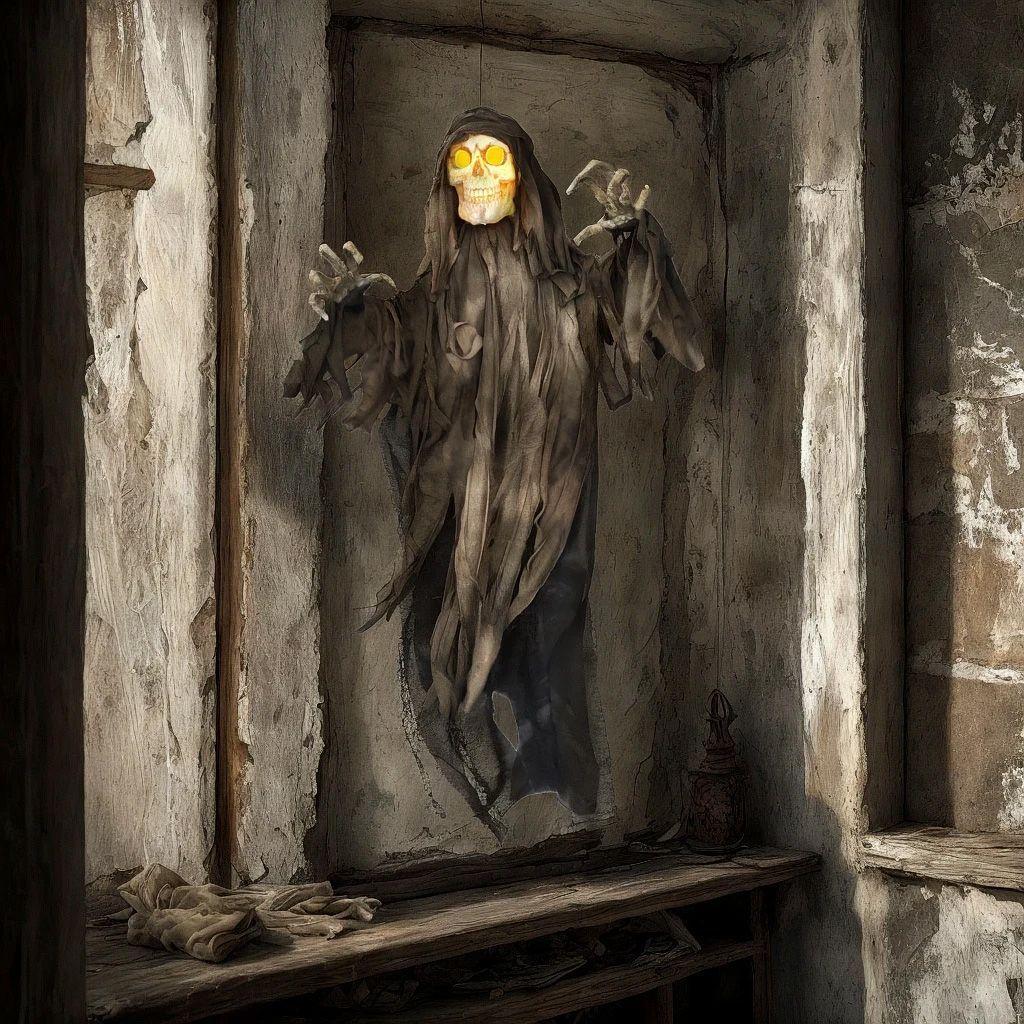 Fantasma Animado Colgante-1