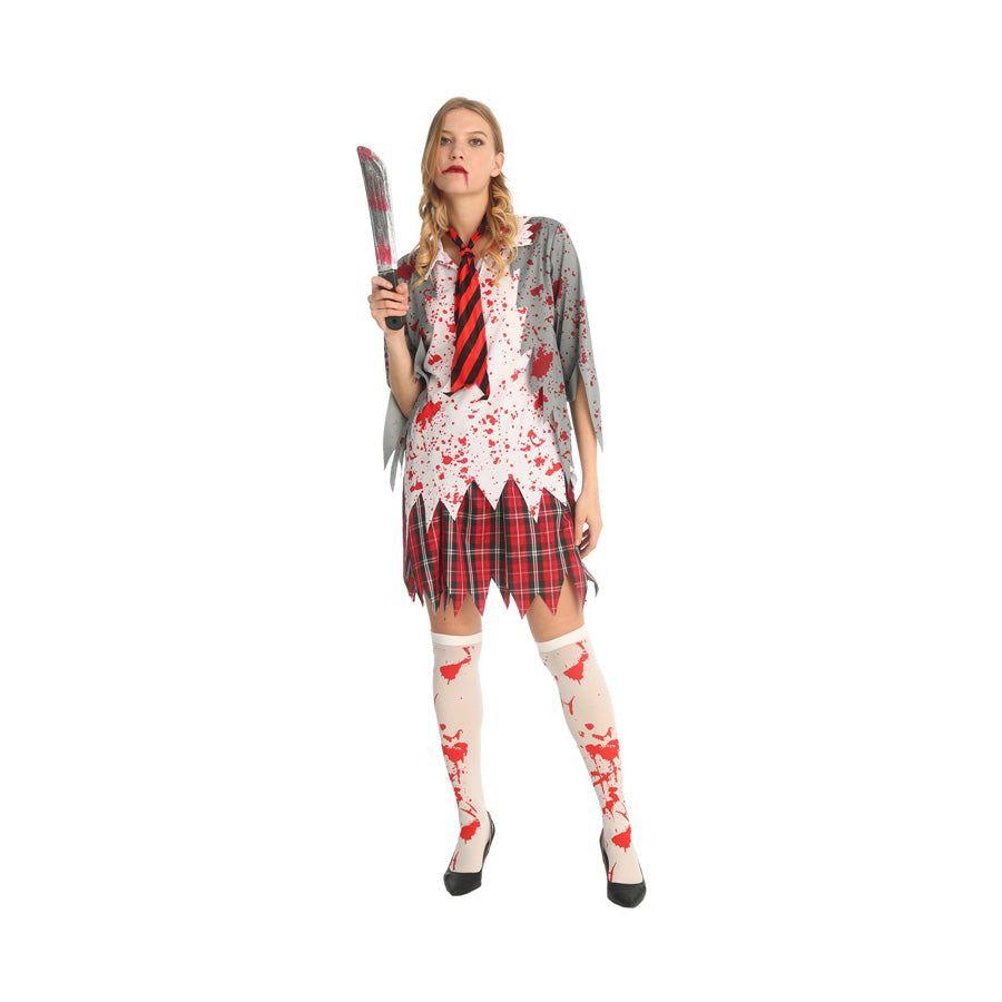 Disfraz Colegiala Zombie Mujer-2