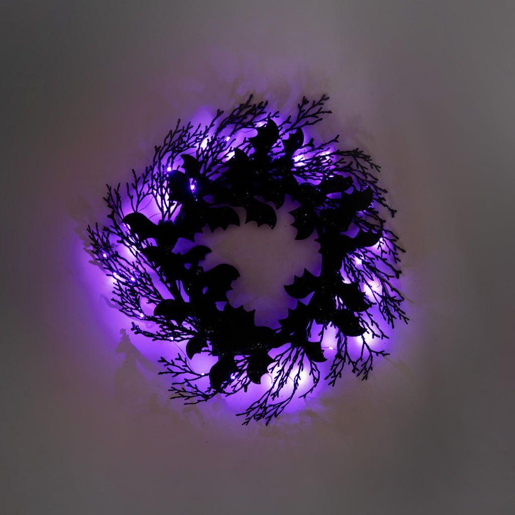 Adorno Puerta Led Morado-2