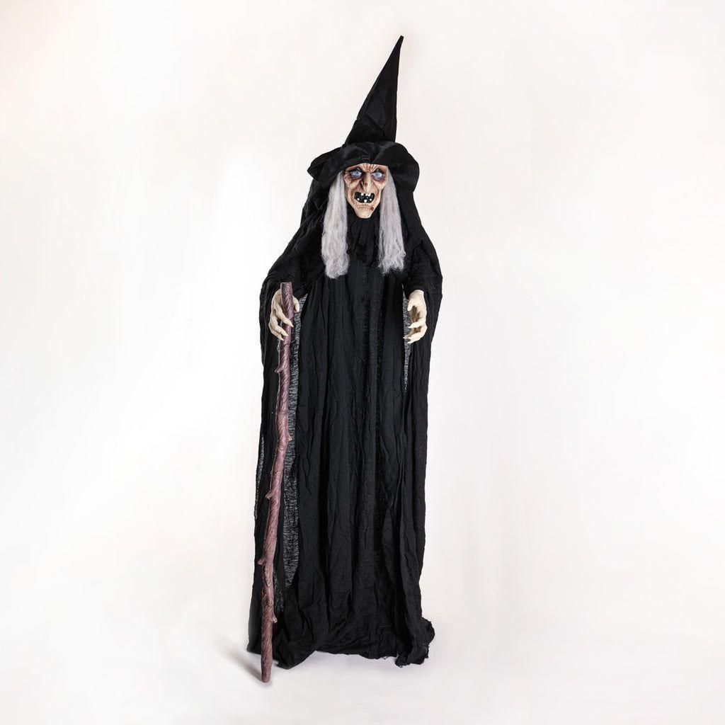 Animatronic de Bruja con bastón-0