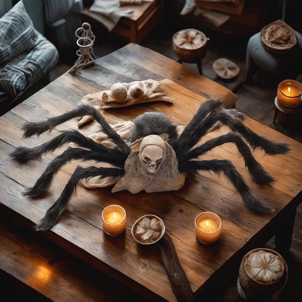Araña con Cabeza de Calavera-1