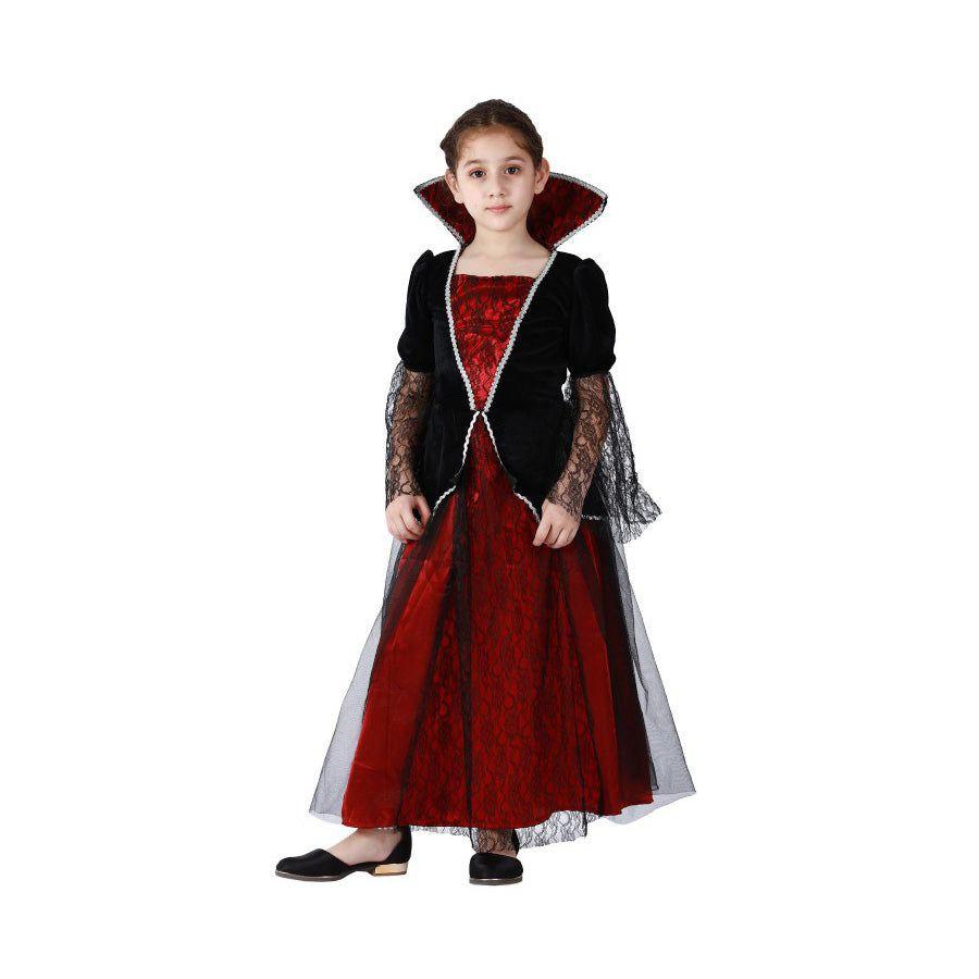 Disfraz de Vampira Elegante Niña-2