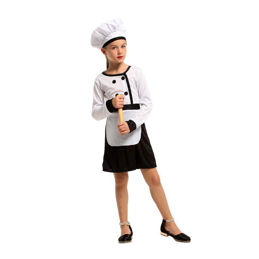 Disfraz de Chef para Niña-1