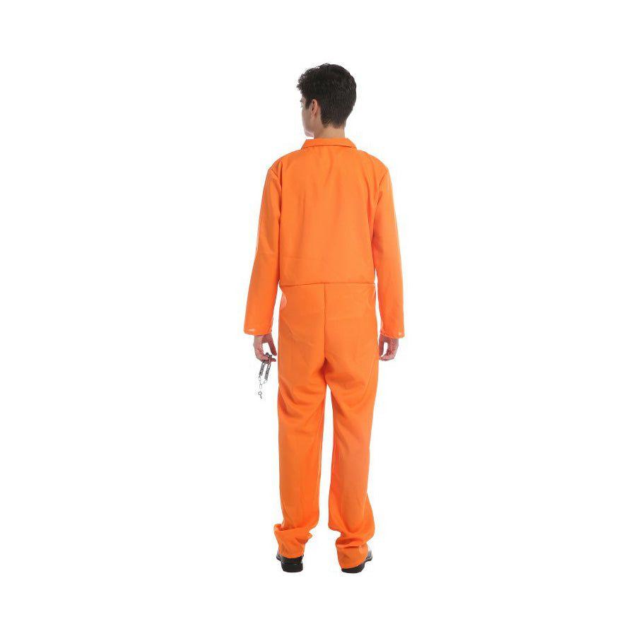 Disfraz Presidiario Naranja-2