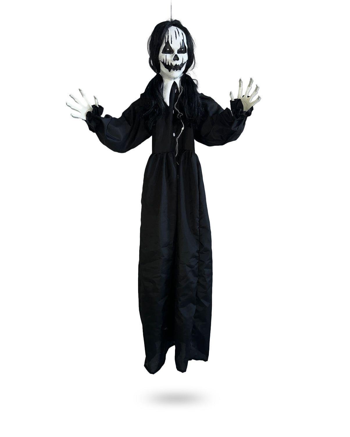 Niña Cuervo Colgante Led Halloween Frank & Mortis-0