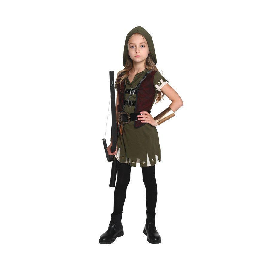 Disfraz de Arquera Medieval Niña-0