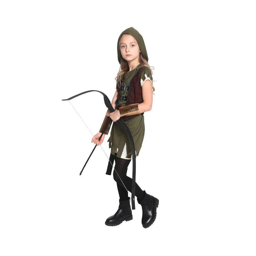 Disfraz de Arquera Medieval Niña-2