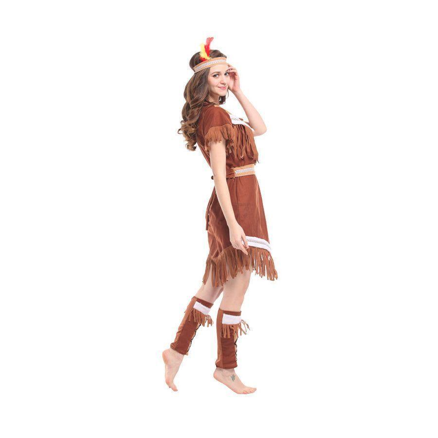 Disfraz Mujer India Tribal-1