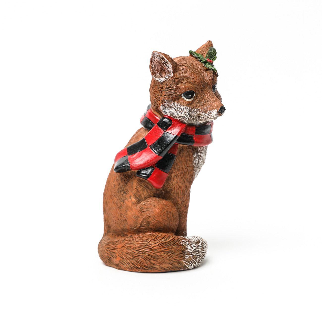 Hey Santa / Zorro con bufanda 17 cm-2