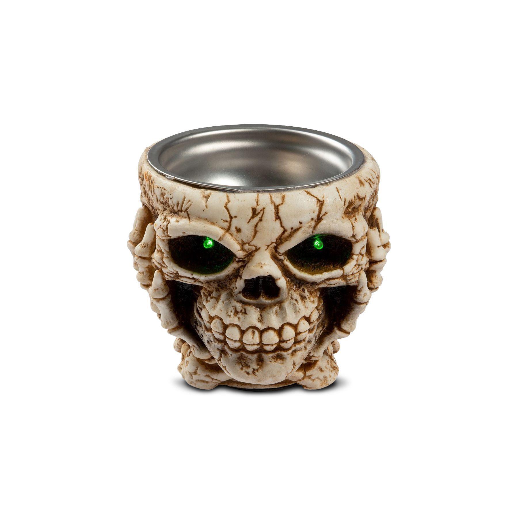 Bowl Calavera Ojos Led-1