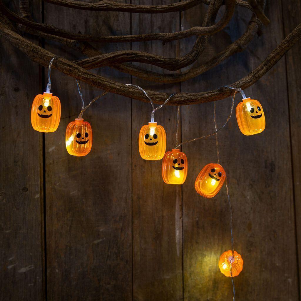 Cadena de Luces de Calabaza Frank & Mortis-2