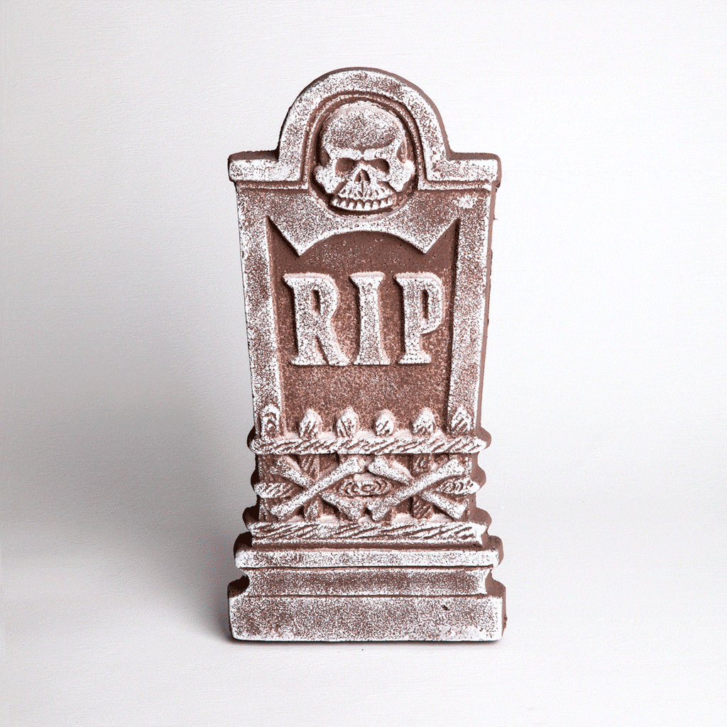 Lápida Calavera RIP-2