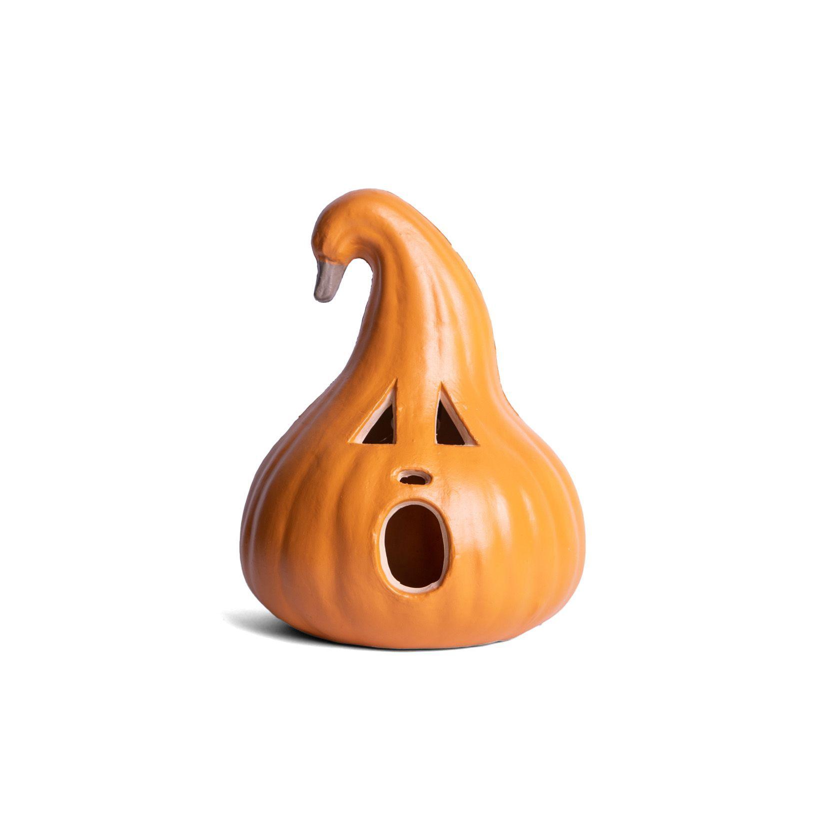 Calabaza con Luz Led 30 x 23 cm-0