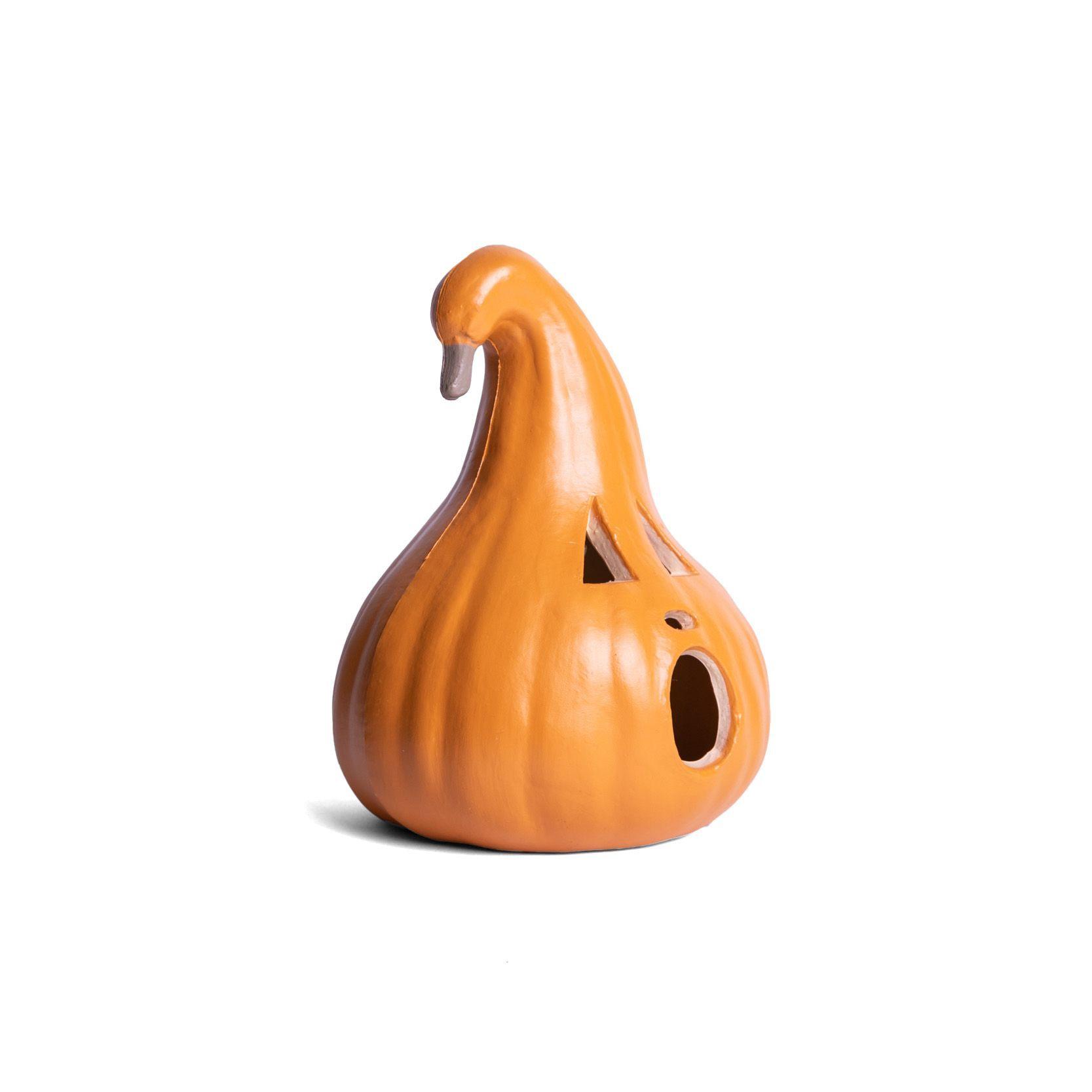 Calabaza con Luz Led 30 x 23 cm-1