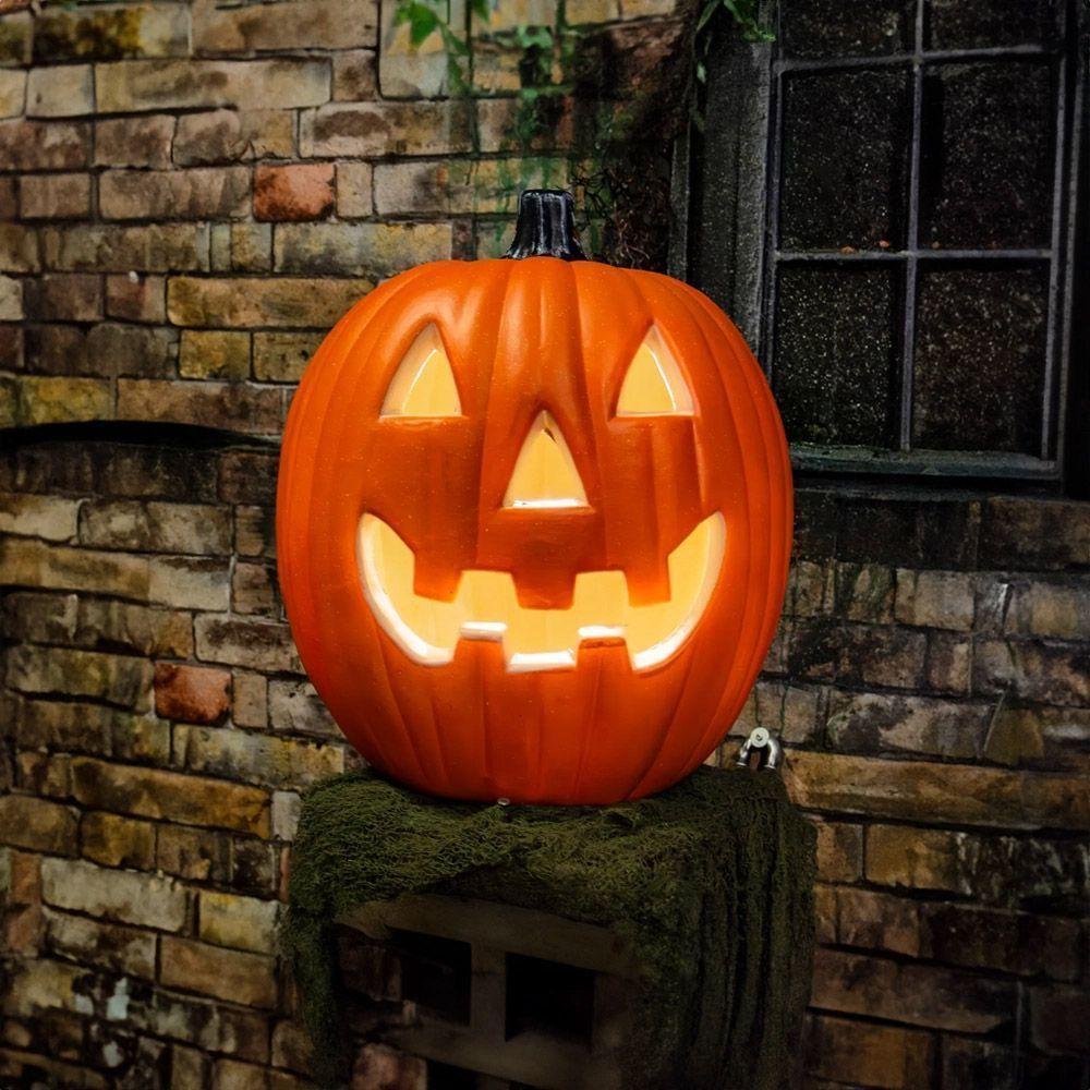 Calabaza con Luz Led 45 x 36 cm-1