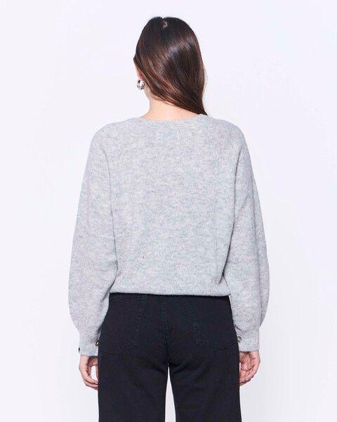 Chaleco Sol Baby Alpaca Gris-2