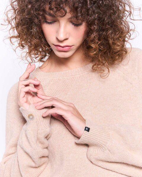 Chaleco Sol Baby Alpaca Beige-2
