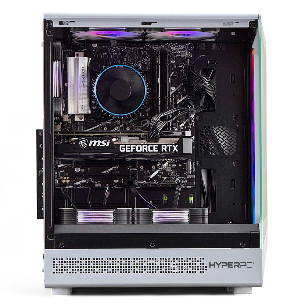 PC GAMER Blanco INTEL CORE i3 14100 16Gb 1Tb RX 7600-1